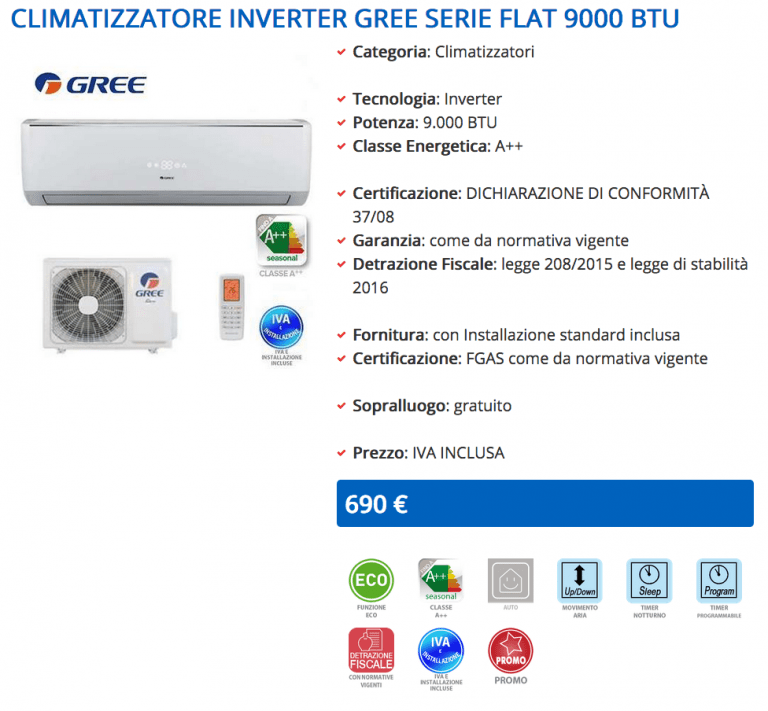 Ariston 3381361 + 3381360 Climatizzatore split system Bianco Ariston 3381361 + 3381360 Climatizzatore split system Bianco