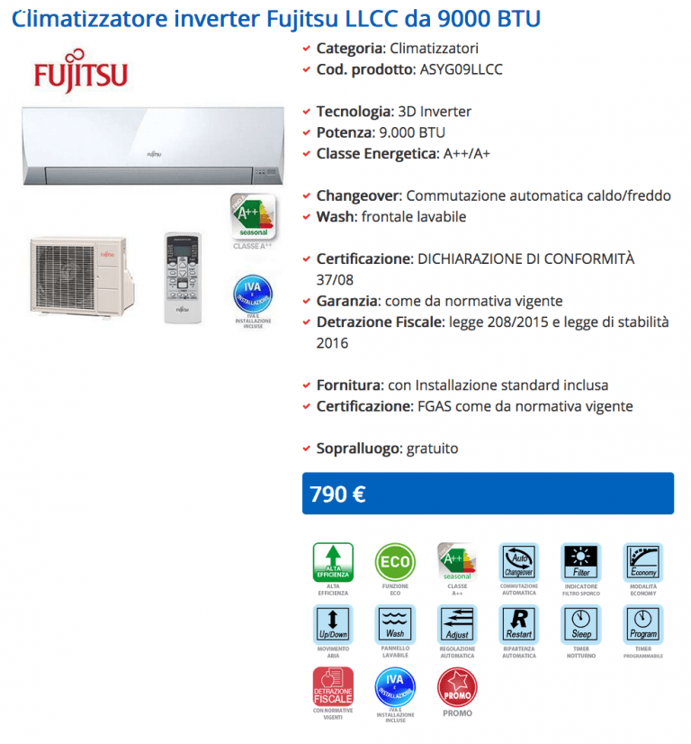 Climatizzatore Ariston 12000 BTU Nevis 3D Inverter Climatizzatore Ariston 12000 BTU Nevis 3D Inverter