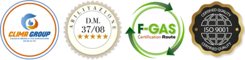 Certificazioni Clima Group Impianti