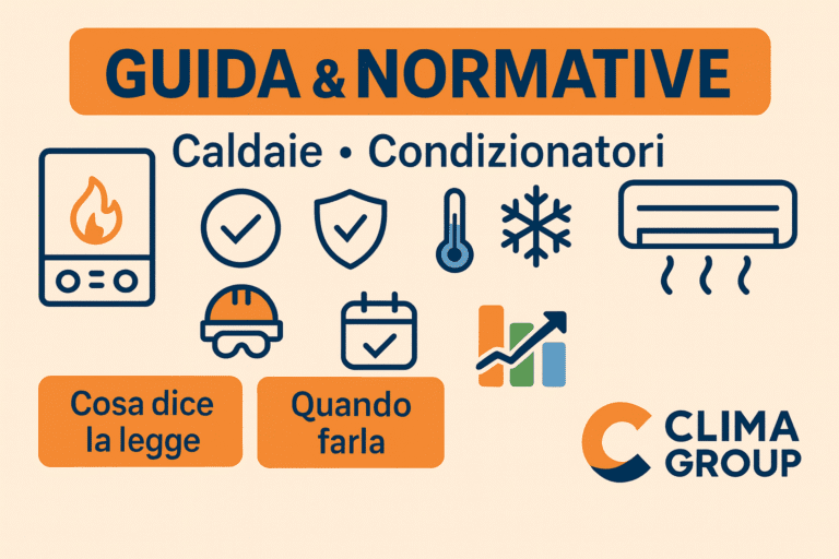 Sostituzione Caldaie 2025: Guida Completa alle Detrazioni con Clima Group