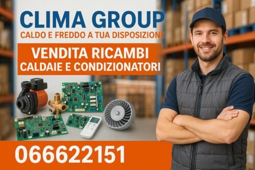 Vendita Ricambi per Caldaie e Condizionatori