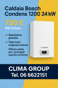 vendita Caldaia Bosch Condens 1200 24KW vendita Caldaia Bosch Condens 1200 24KW