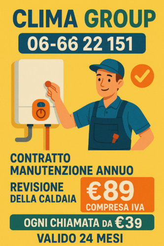 Contratto Manutenzione Caldaie Roma