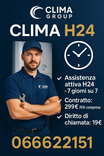Contratto Manutenzione Caldaie Clima H24