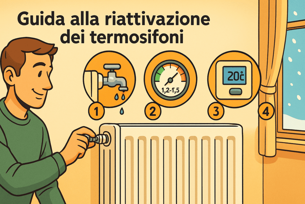 Guida alla Riattivazione dei Termosifoni