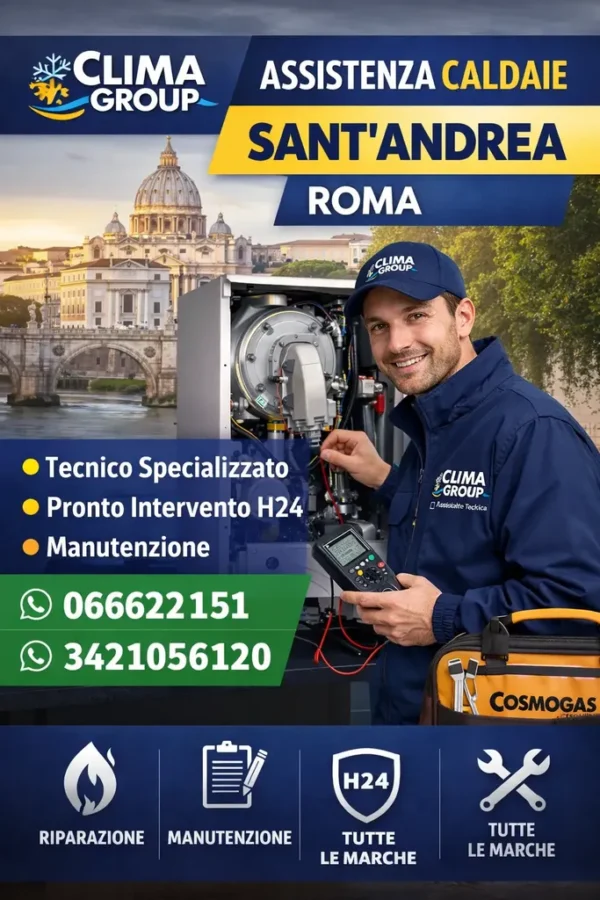 Assistenza Caldaie Sant'Andrea Roma