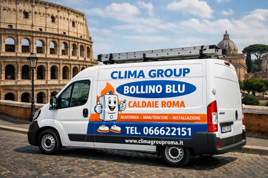 BOLLINO BLU CALDAIE ROMA