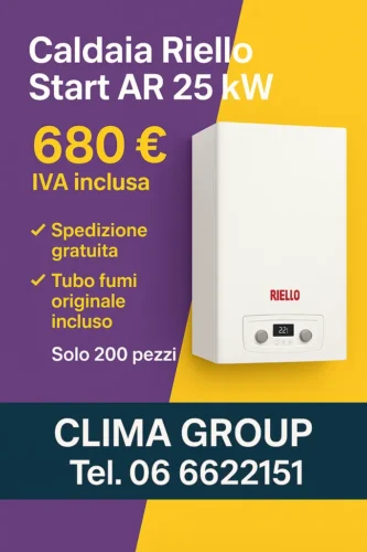 Prezzo Caldaia Riello Start AR 25 kW