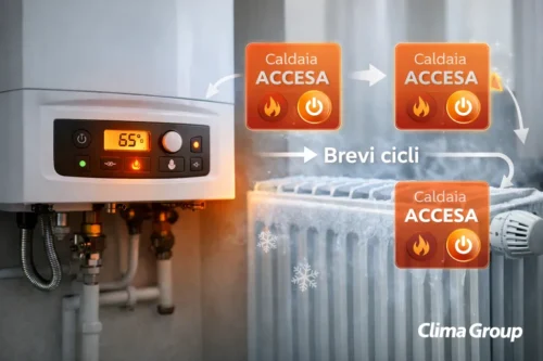 Caldaia accende e spegne continuamente: cause e soluzione