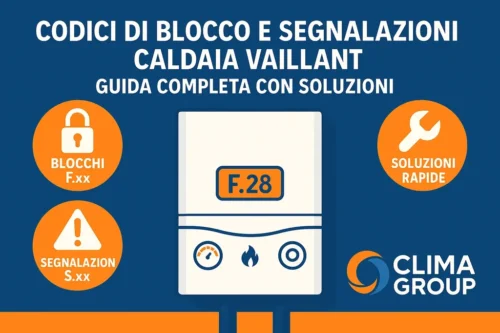 Codici di Blocco e Segnalazioni Caldaia Vaillant: Guida Completa con Soluzioni