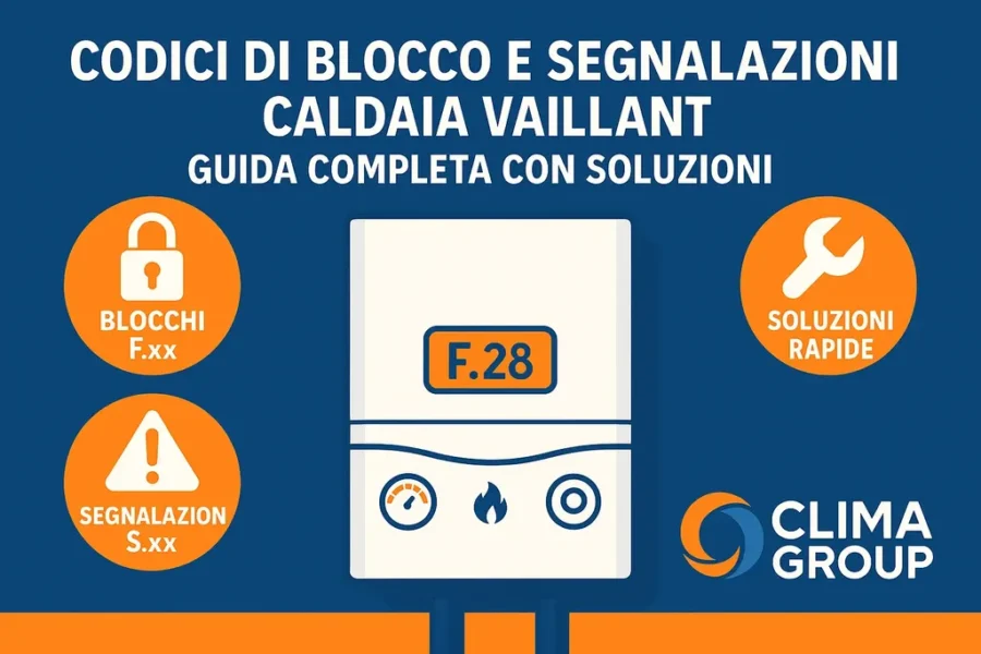 Codici di Blocco e Segnalazioni Caldaia Vaillant: Guida Completa con Soluzioni