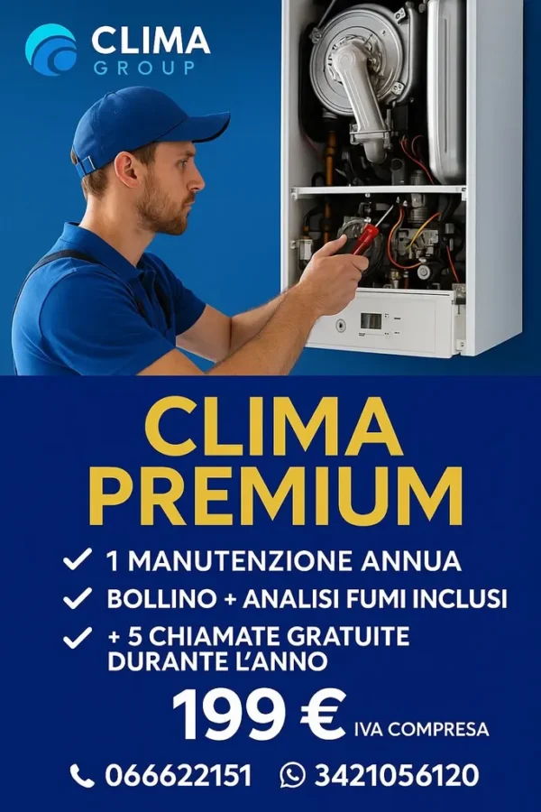 Contratto di Manutenzione Caldaie Premium 