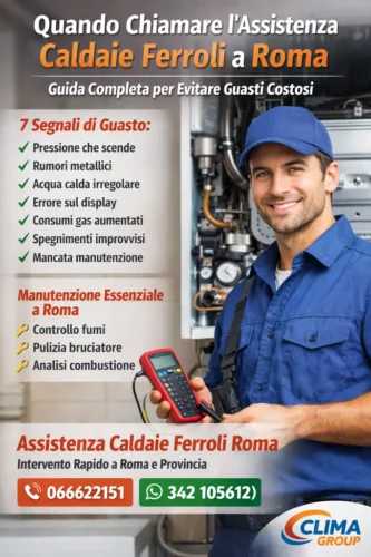 Quando Chiamare l’Assistenza Caldaie Ferroli a Roma
