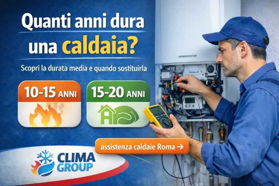 Quanti anni di vita ha una Caldaia?