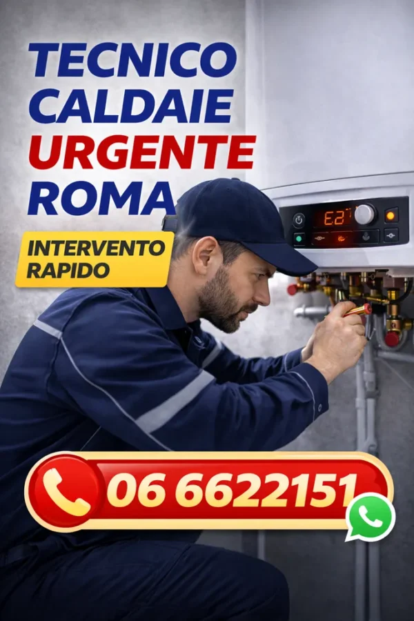 Tecnico caldaie urgente Roma: intervento rapido