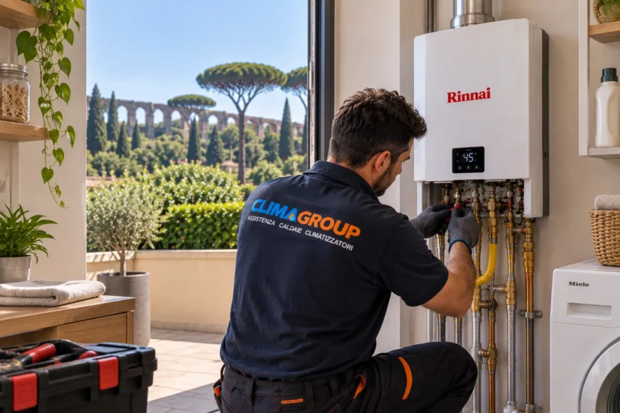 Assistenza Scaldacqua Rinnai Capannelle
