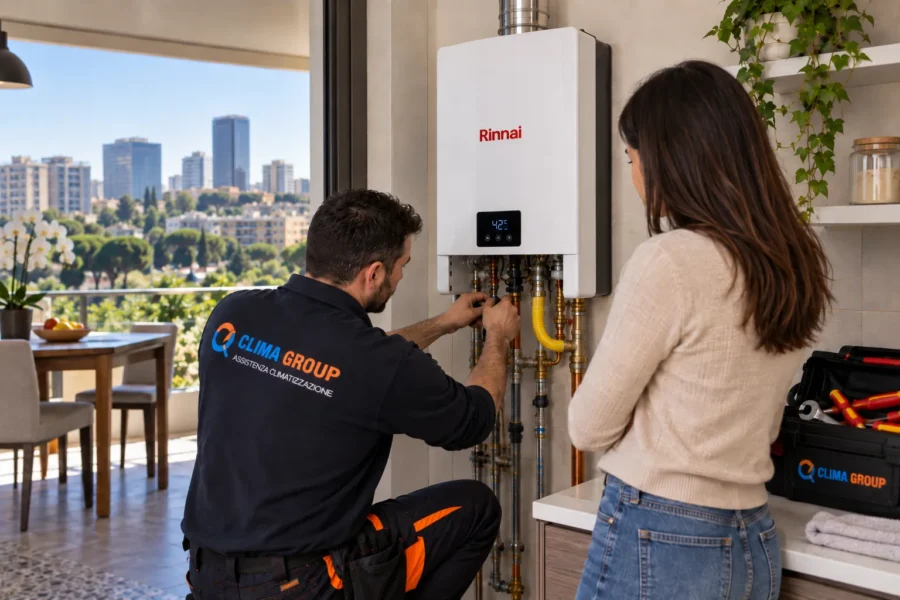 Assistenza Scaldacqua Rinnai Laurentina