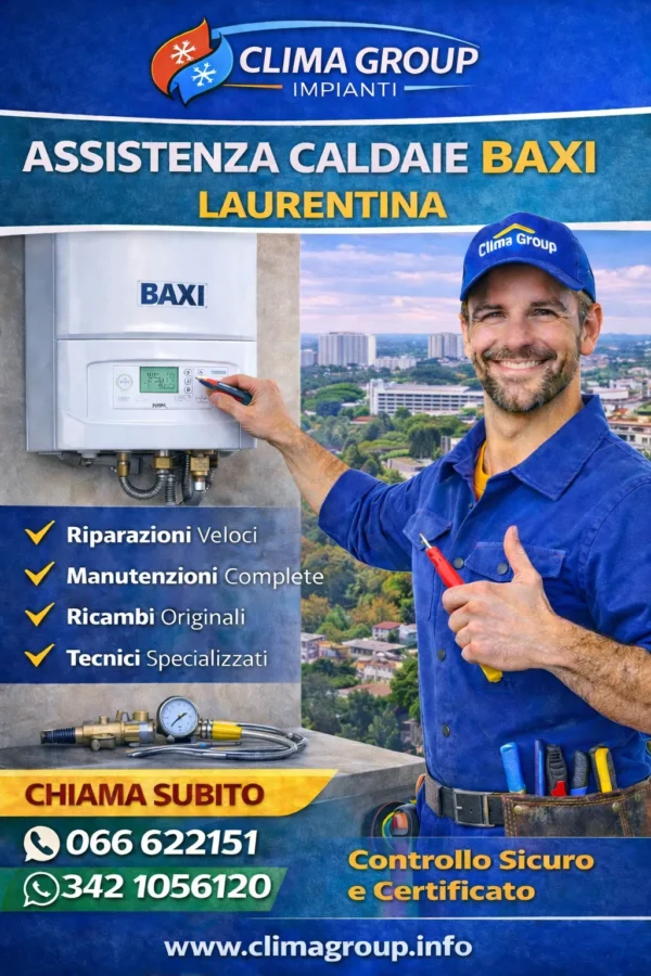 Assistenza Caldaie Baxi Laurentina