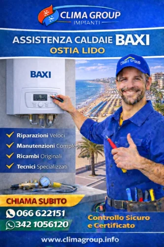 Assistenza Caldaie Baxi Ostia Lido
