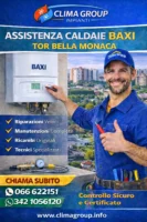 Assistenza Caldaie Baxi Tor Bella Monaca