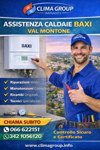 Assistenza Caldaie Baxi Valmontone
