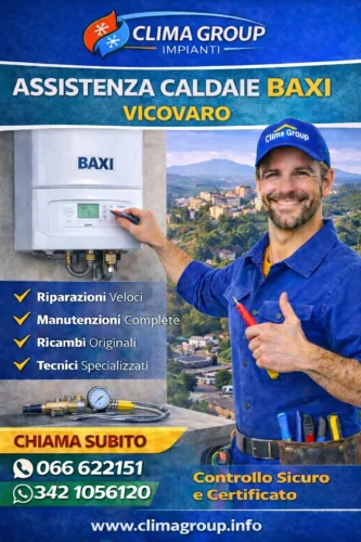 Assistenza Caldaie Baxi Vicovaro