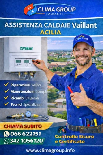 Assistenza Caldaie Vaillant Acilia