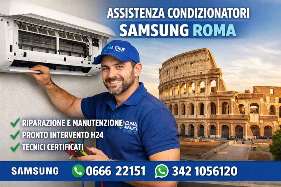 Assistenza Condizionatori Samsung Roma