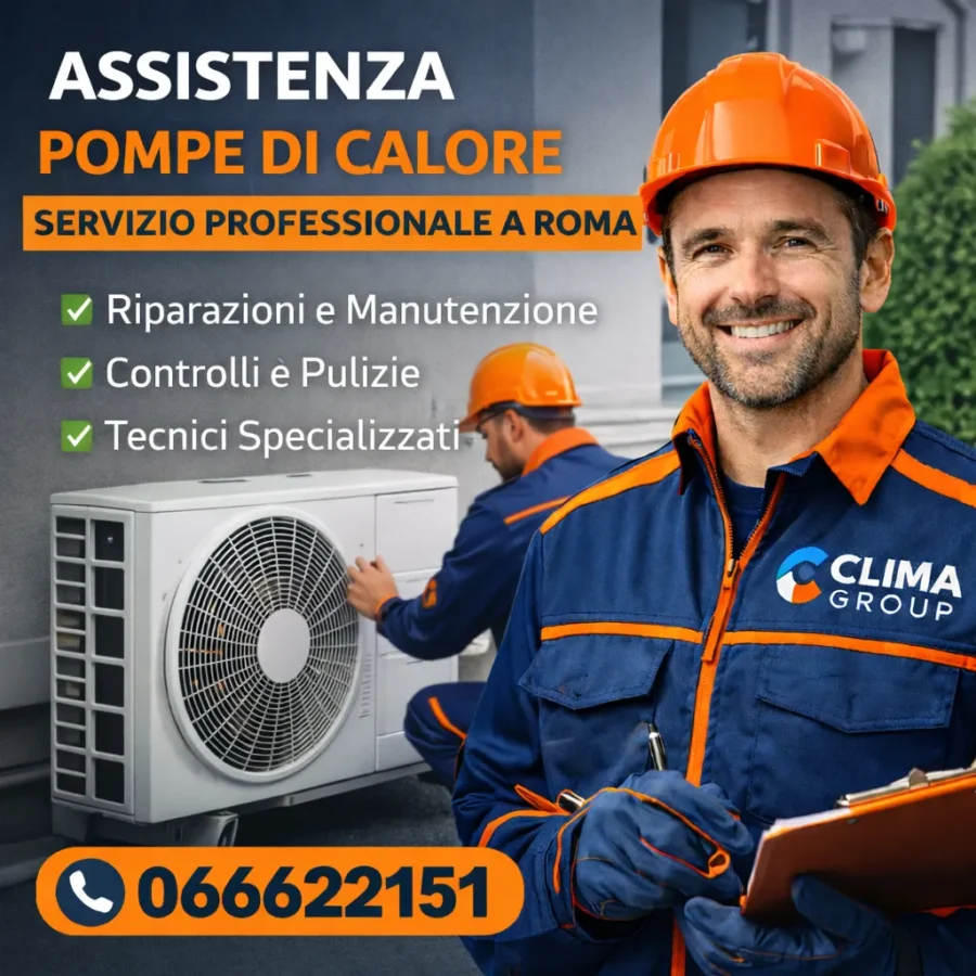 Assistenza Pompe di Calore Roma