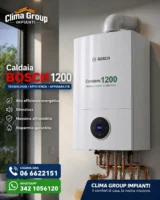 Caldaia Bosch Condens 1200 24KW