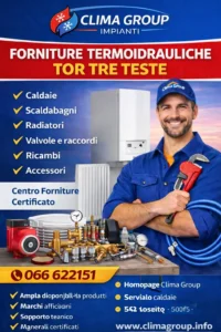 Forniture Termoidrauliche Tor Tre Teste