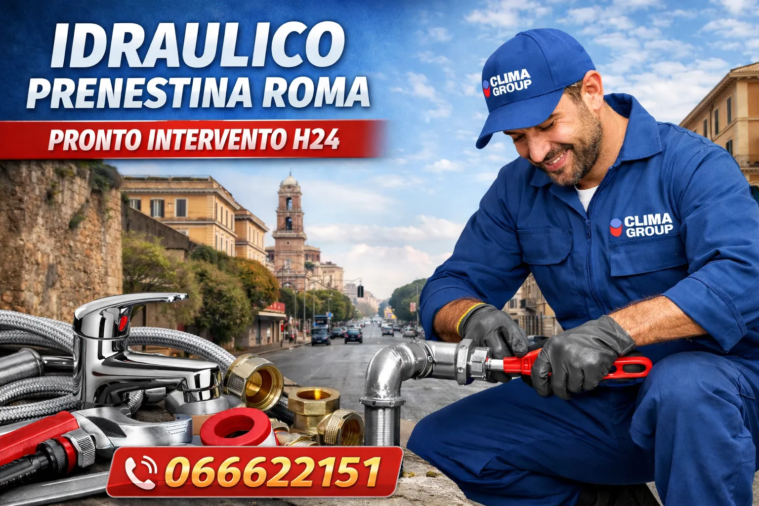 Idraulico Prenestina Roma