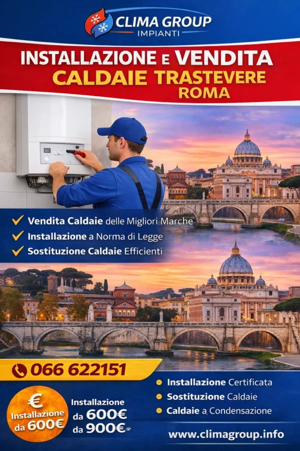 Installazione e Vendita Caldaie Trastevere