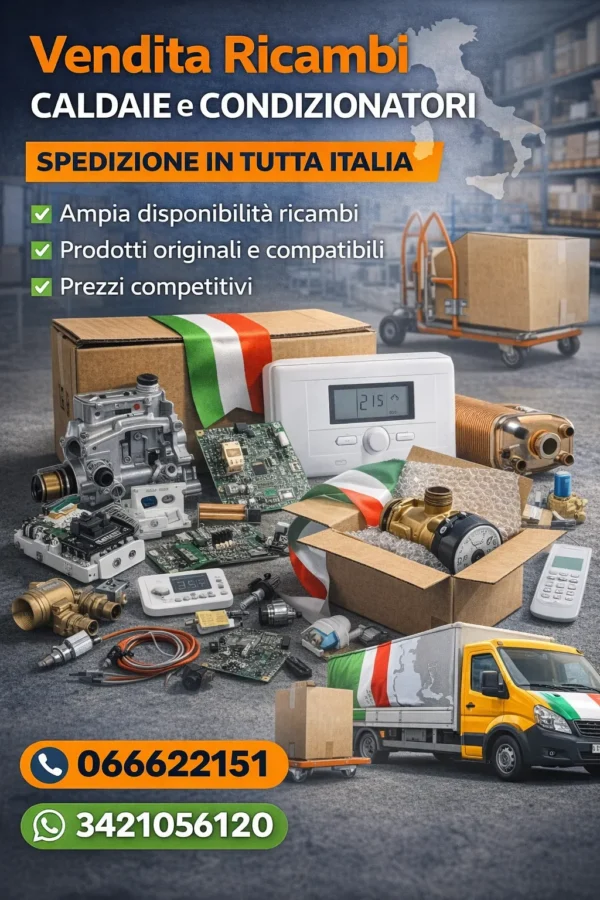 Vendita Ricambi Caldaie e Condizionatori