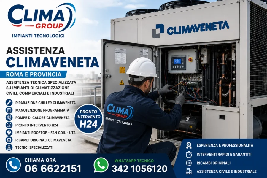 Assistenza Climaveneta Roma