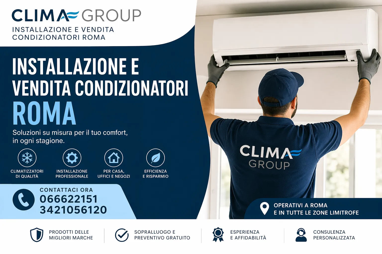 Installazione e Vendita Condizionatori Testaccio