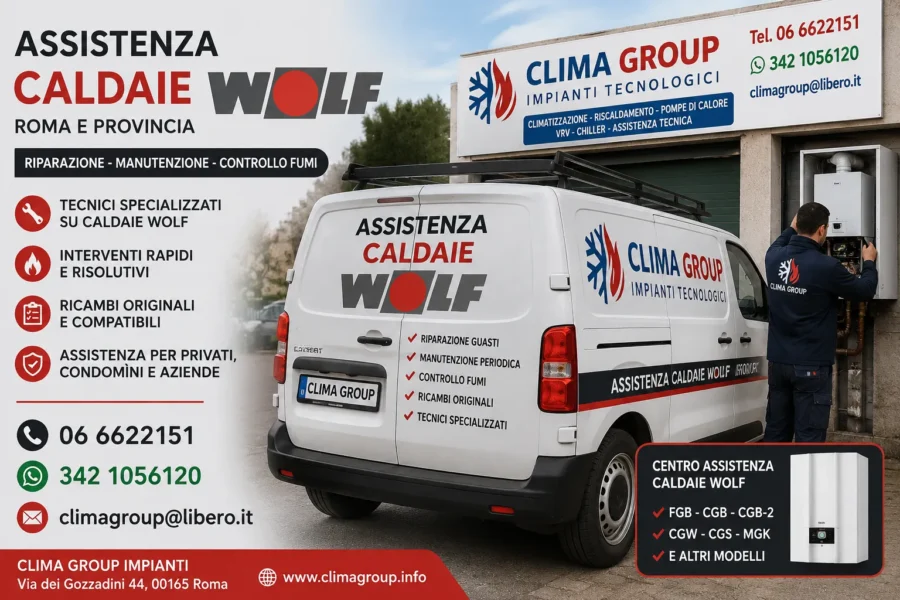 Assistenza Caldaie Wolf Roma