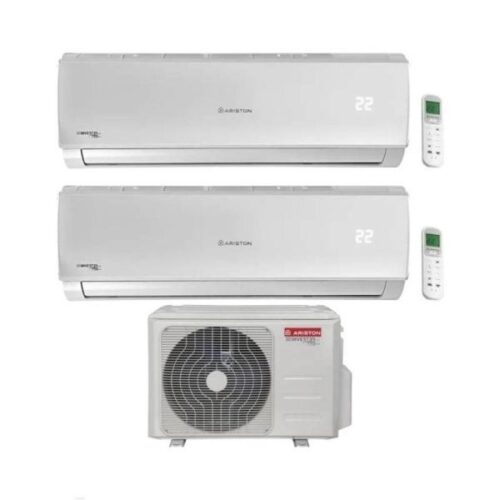 Condizionatore Ariston ALYS 12000+12000 BTU Wi-Fi Ready Dual Split Inverter R32 DUAL 50 XD0-O A+